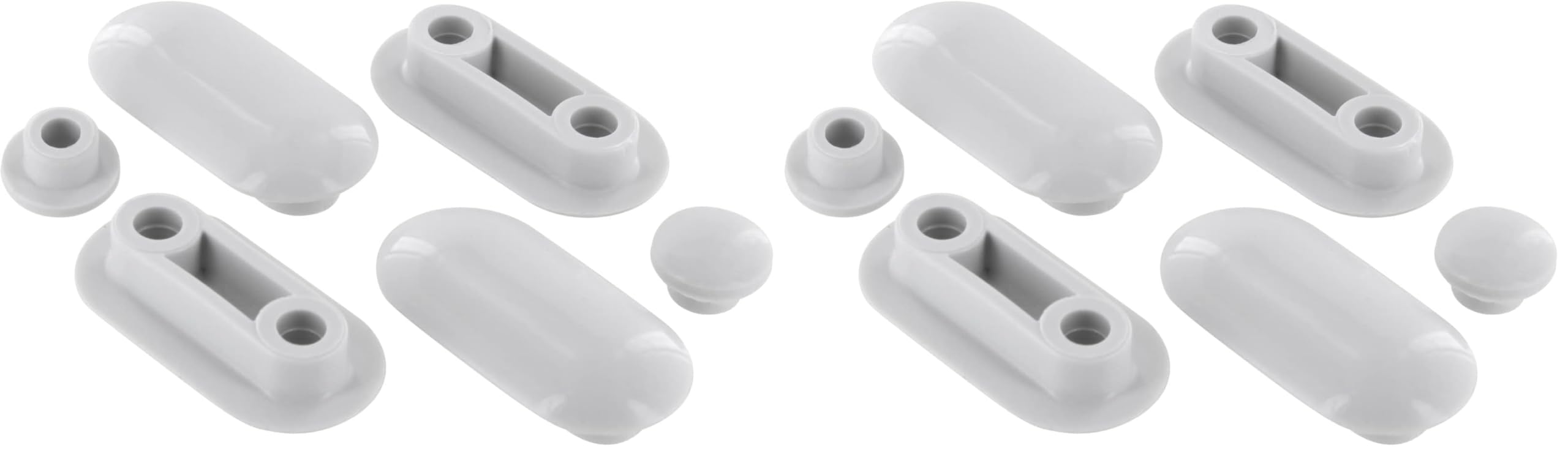 Ideal Standard T217801 Mia WC-Sitzpuffer Weiß (Packung mit 2)