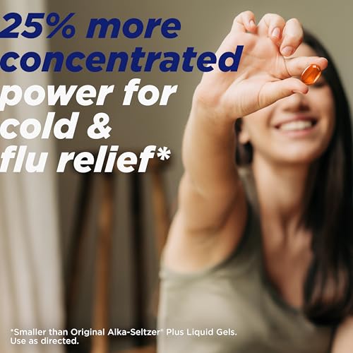 image for Alka-Seltzer Plus Power Max Cold and Flu Medicine, Day+Night, - Maximu