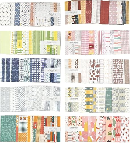 BLMHTWO 500 Pieces Scrapbook Paper Scrapbooking Supplies Decoupage Paper Kit for Crafts DIY Room Decorating Background Making Magazine Clipping