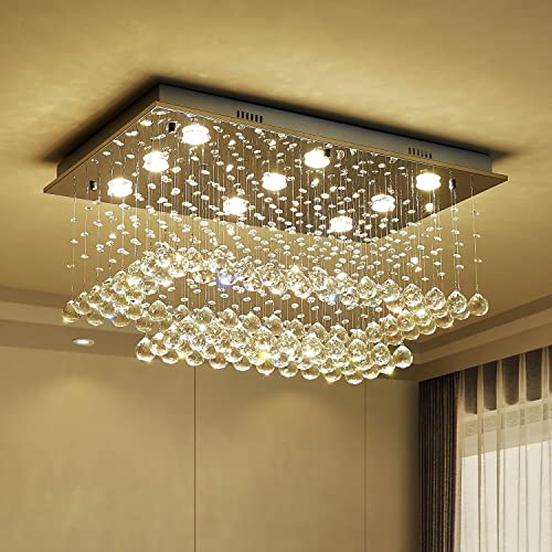 Saint Mossi K9 Crystal Chandelier Light Fixture 