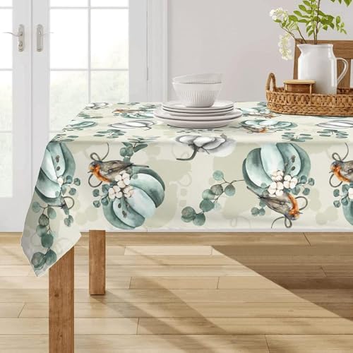 Nappe rectangulaire 140x180 cm de Thanksgiving pour décoration de table - 4