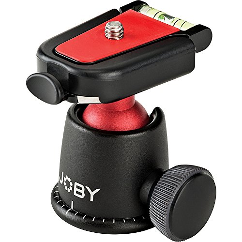 JOBY 3K - Cabeza para Trípode de Precisión para Cámaras DSLR y CSC/Sin Espejo, Peso hasta 3 kg, JB01513-BWW