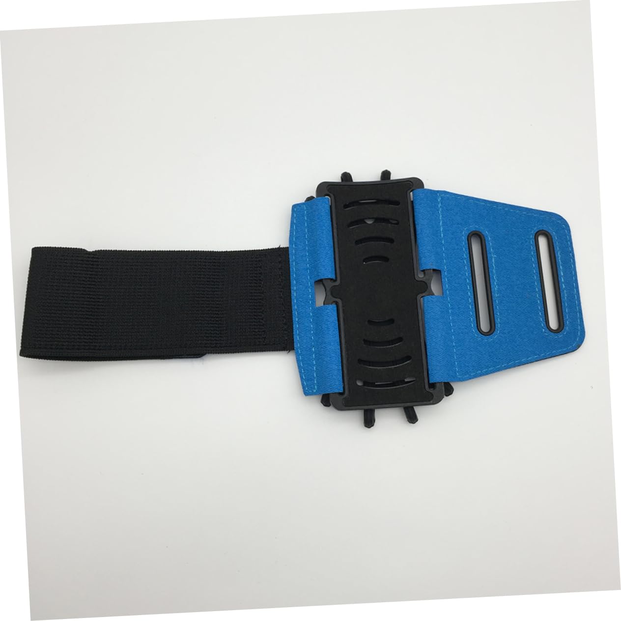 jojofuny 2pezzi Supporto Per Smartphone Da Braccio Rotazione Gradi Porta Cellulare Per Sport Outdoor e Facile Da Indossare Accesso Porta Carica e Auricolari Blu