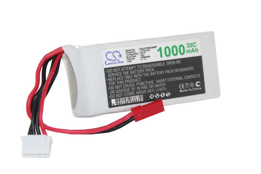 Vhbw Batteria Con BEC Per Modellismo Per Es. Macchine Da