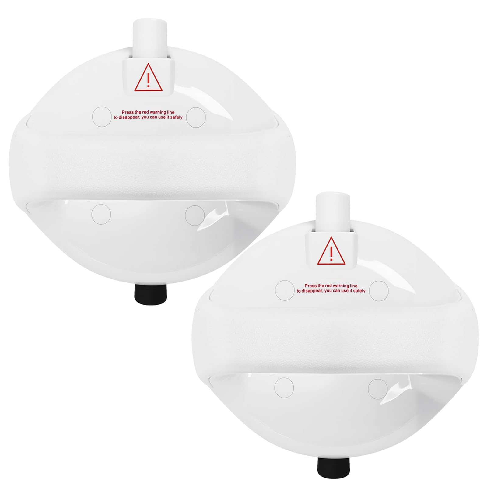 Newthinking Suction Grab Rails for Bathroom, 2 Pack Portable Safety Suction Handles, Shower Disability Aids Grab Bar for Elderly Disabled