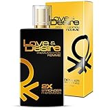 Love & Desire Oro Premium Edition feromonas para mujeres 100 ml Fantastische nuevo Aroma. Ganar bonitas de hombres 4 Pheromones en 1 Perfume... …