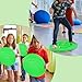 Seenelling Kids Maze Balance Board Plastic Wobble Rocker Balance Board with Mini Balls Load 170lb for Balancing Exercise Equipment Game Boys Girls Physical Therapy 18.5 x 14.57 Inch(Green,Round)