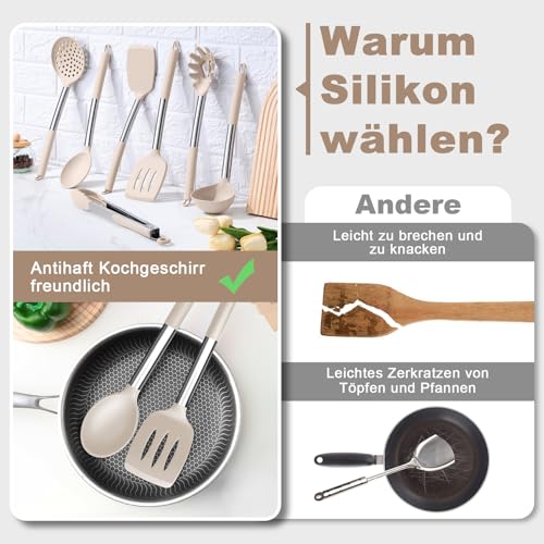 Onader 7-delige siliconen keukenhulp - Afbeelding 5