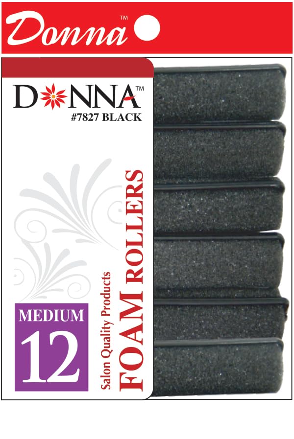 DONNA Foam Rollers for Hairdressing and Heatless Styling (7/8"(D) MEDIUM) image 5