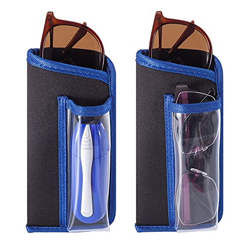 Image of TRIUMPH VISION Reading Glasses Pouch Eyeglass Sleeve Soft Case Slim 3 Pack | Alternative to Bulky Case Lightweight，Neoprene Lined Padded Protect Optical lens Slip in, Cute Pattern Portable for Daily Use