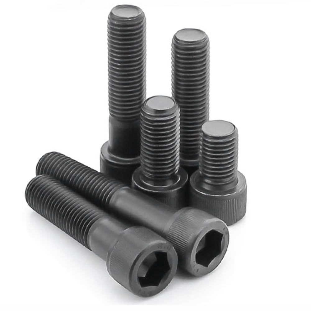 Tornillos autorroscantes de acero al carbono de grado 12.9 de grado 12.9, tornillos hexagonales de cabeza hexagonal de 1/4-20 3/8-16 (2-0.25 pulgadas, 3/8-16)