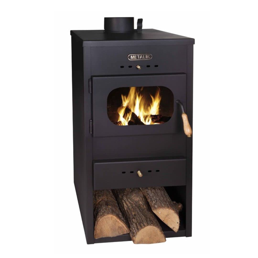 Estufa de leña BALKAN ENERGY, Modelo HIT 8.6 kW
