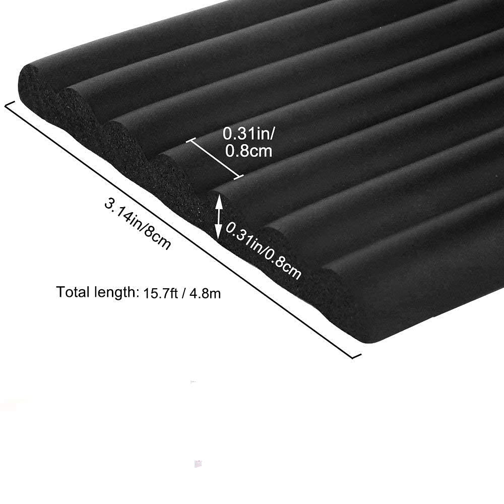 SHFTI Child Safety Cushions Furniture Edge Guard Strip Strong Kids Protection Multi-Functional Cabinet,Refrigerator,Cupboard Chair Glass Table Protector (Gold) 4