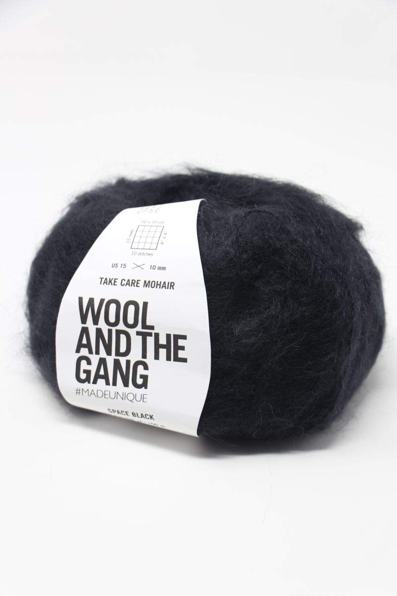 Wool and The Gang - Take Care Mohair (Space Black)