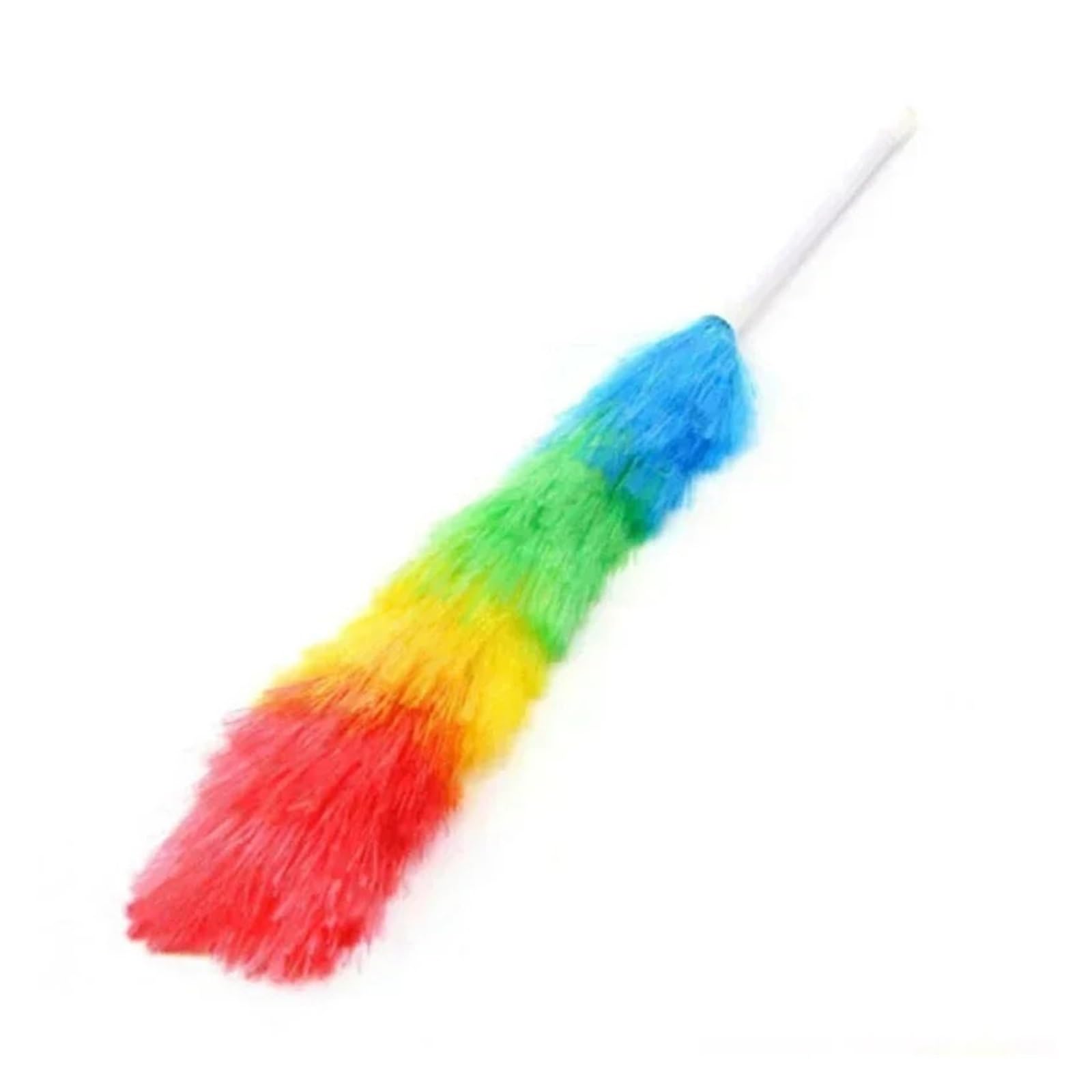 Adjustable Microfiber Dusting Brush Rainbow Feather Duster Air-condition Household Furniture Cleaning Accessories