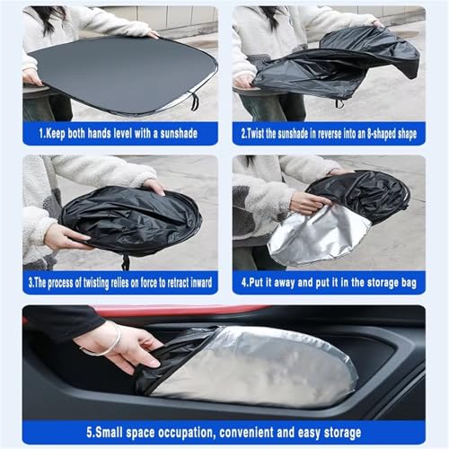 Pare-soleil isolant pour Toyota Yaris X protection tableau bord