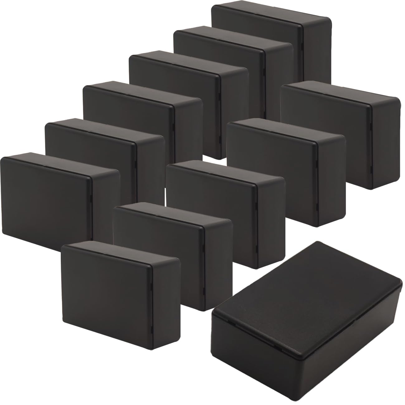 Zulkit Project Boxes - 5 Pack ABS Electrical Cases -23 Zulkit Project Boxes - 5 Pack ABS Electrical Cases -23