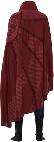 Miniatura 4 de CICOCI Disfraz extraño para adultos, capa de doctor para hombre, traje de anillo con collar de poder mágico (talla 180)