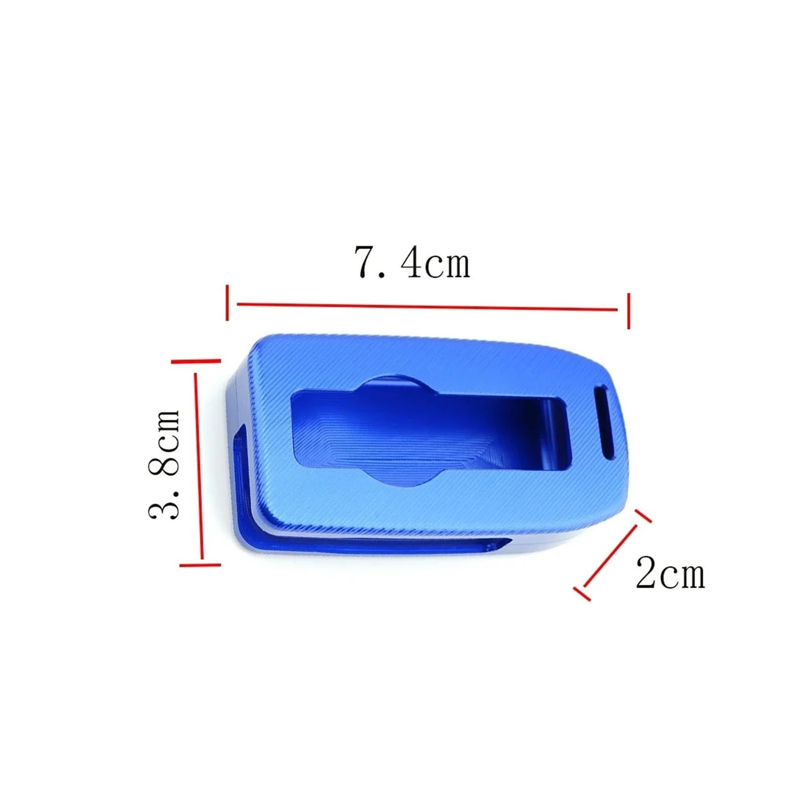 Funda para Llave de Motocicleta ,Carcasa ,Metal C para S1000R S 1000 S1000 R 2021 2022 CNC - Protector De Llave para Moto Accesorios(B Red)