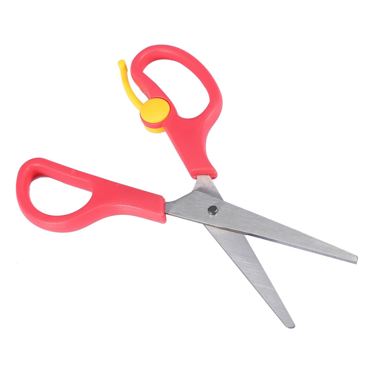 High Hardness Ceramic Kitchen Scissors, Rustproof Portable Food Shears for Meat, Noodles, and Vegetables with Special Scabbard (Red)