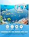 Greatever Dry Snorkel Set,Panoramic Wide View,Anti-Fog Scuba Diving Mask,Professional Snorkeling Gear