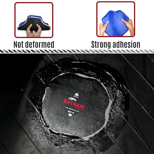 Image of Bias Ply Tyre Repair Patch No. 6 | Durable Heavy-Duty Tyre Patch for Bias Tyres | Automotive Repair Accessories | Box of 5 Pcs for Car, Truck & Bike