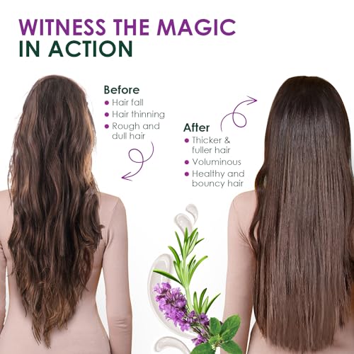 Kesh King Organic Rosemary Oil with Tulsi, ayurvedic hair oil for hair fall and regrowth with hair oil applicator, for men and women, 200ml - Image 8