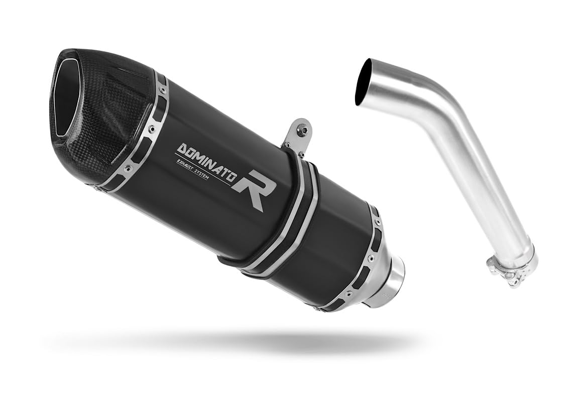 DOMINATOR Pot d'échappement Silencieux HP1 NOIR compatible avec F850GS 2021-2022
