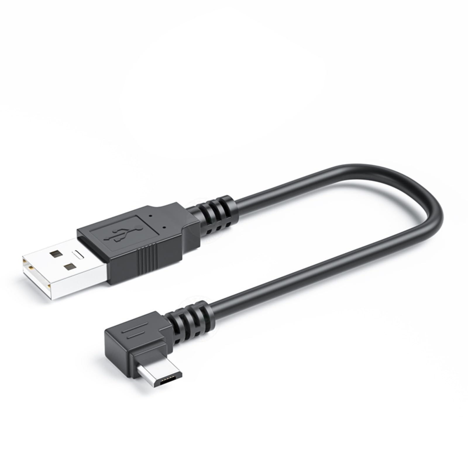Fentency Right Angles Tiny USB to USB Charging Cable Speed Data Transfer Cable USB Chargers Cable for Smartphones Tablets