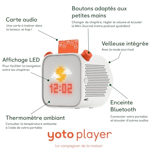 Yoto Player 3e génération avec pack découverte 3-7 ans et housse verte - 2