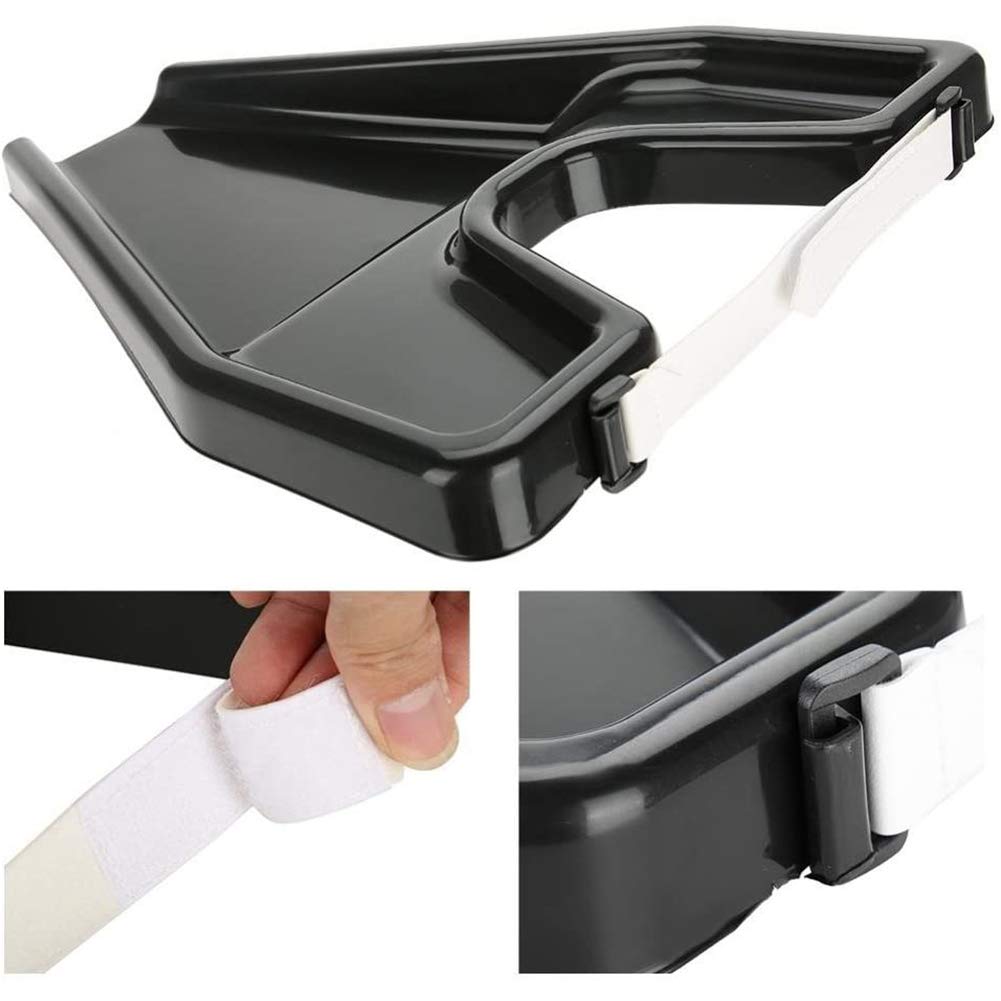 Hair Washing Tray, White Portable Shampoo Bowl Basin for Washing and Cutting Hair at Home and in Bed Without a Salon Chair