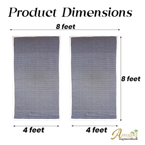 Image of Roll up Bamboo Curtain /Blinds for Window and Balcony-Indoor & Outdoor Use (8 feet x8 feet Light Grey)