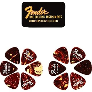 Fender »FINE ELECTRIC PICK TIN« Médiators dans boîte de collection – 12 Pièces – Celluloid – 351 Forme – 3 Épaisseurs… - Les Beatles, Paul McCartney, John Lennon, RIngo Starr, George Harrison Fender »FINE ELECTRIC PICK TIN« Médiators dans boîte de collection - 12 Pièces - Celluloid - 351 Forme - 3 Épaisseurs… – Image 6