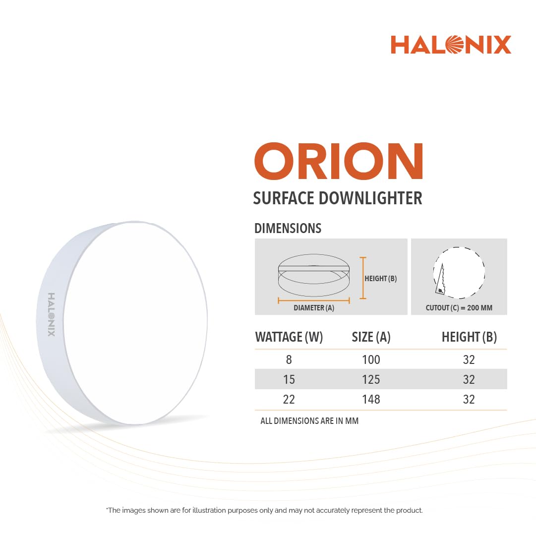 Halonix Orion Downlighter - White LED -2 Halonix Orion Downlighter - White LED -2