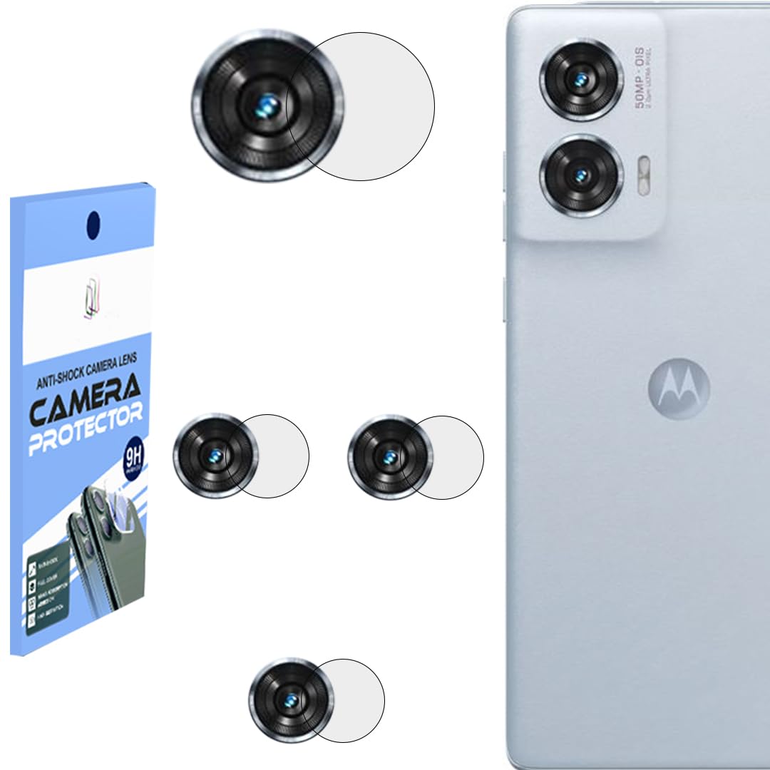 DVANK™ (Pack of 4 Camera Guard Camera Lens Protector Compatible For MOTOROLA EDGE 50 FUSION 5G || Unbreakable Polycarbonate Material with Easy Installation Kit (B0D8GY43PT) Amazon Price History, Amazon Price Tracker
