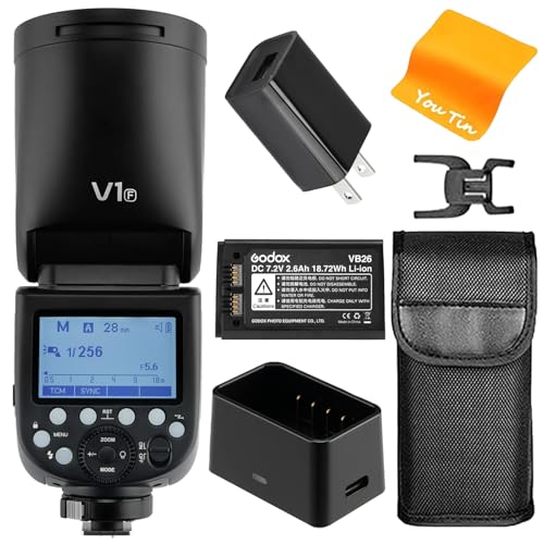 Amazon | GODOX V1N TTLフラッシュラウンドヘッドカメラフラッシュ