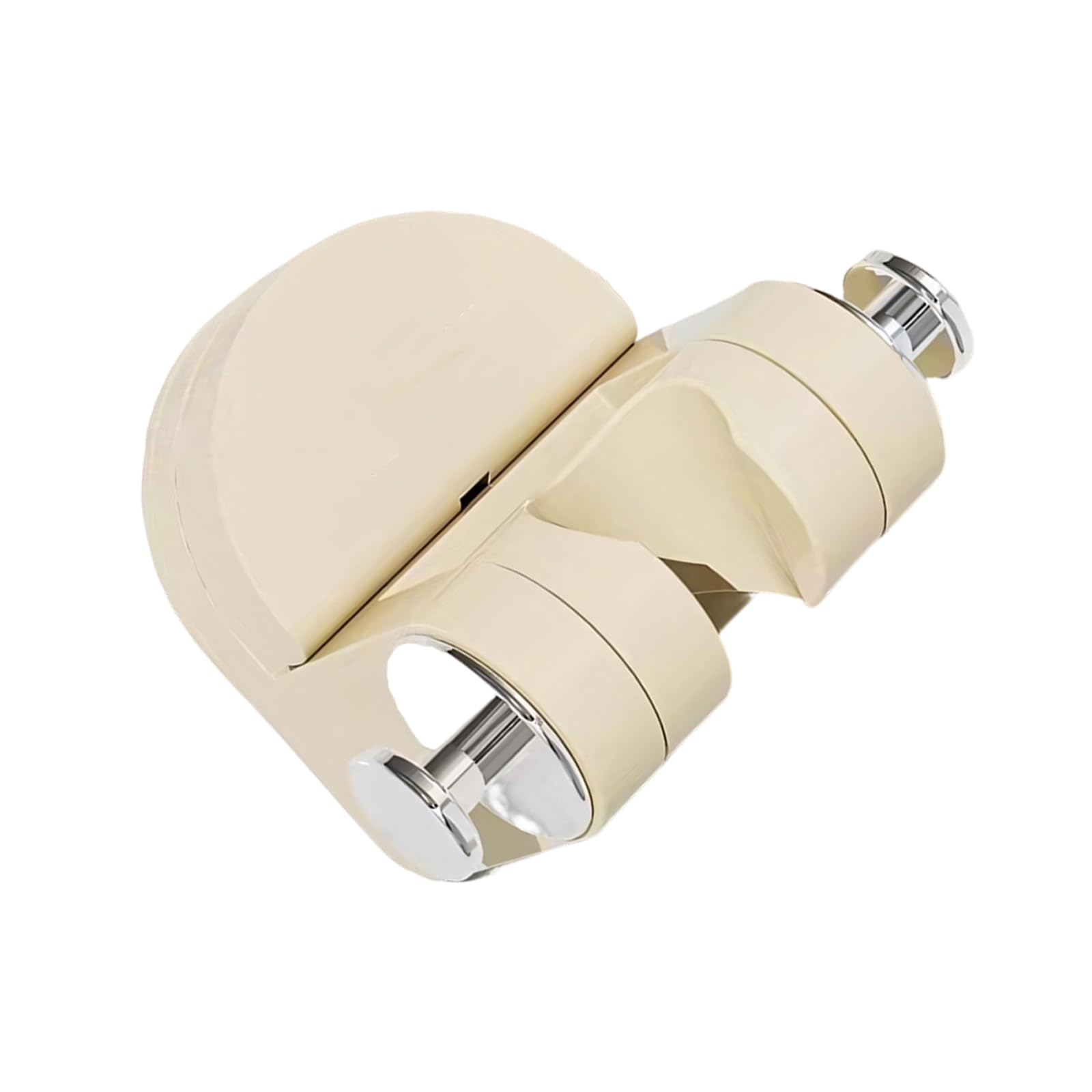 Jiingekk White Not Tool Need Shower Rotatable Brackets With Powerful Suction Cup Holds Firmly On Wall For Renters Waterproof Accessory