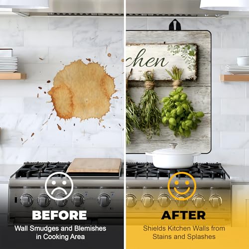 Image of NYZE Stove Cover for Electric and Glass Stove Tops 3-in-1 Stove Mat, Heat Resistant Counter Protector Mat, Non-Slip Surface & Drying Rack (Herb, 28.5 inchLx20.5 inchW)