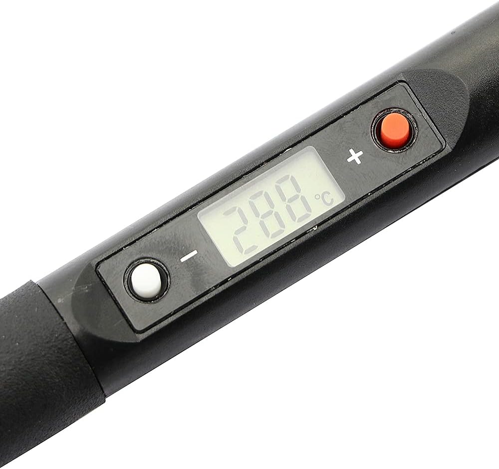 ZTBH Welding Tools and Accessories 80W Electric Soldering Iron，Adjustable Temperature LCD Digital Display 110V 220V Welding Solder Iron Tips，Repair Rework Tool Kit， Repairing Tool