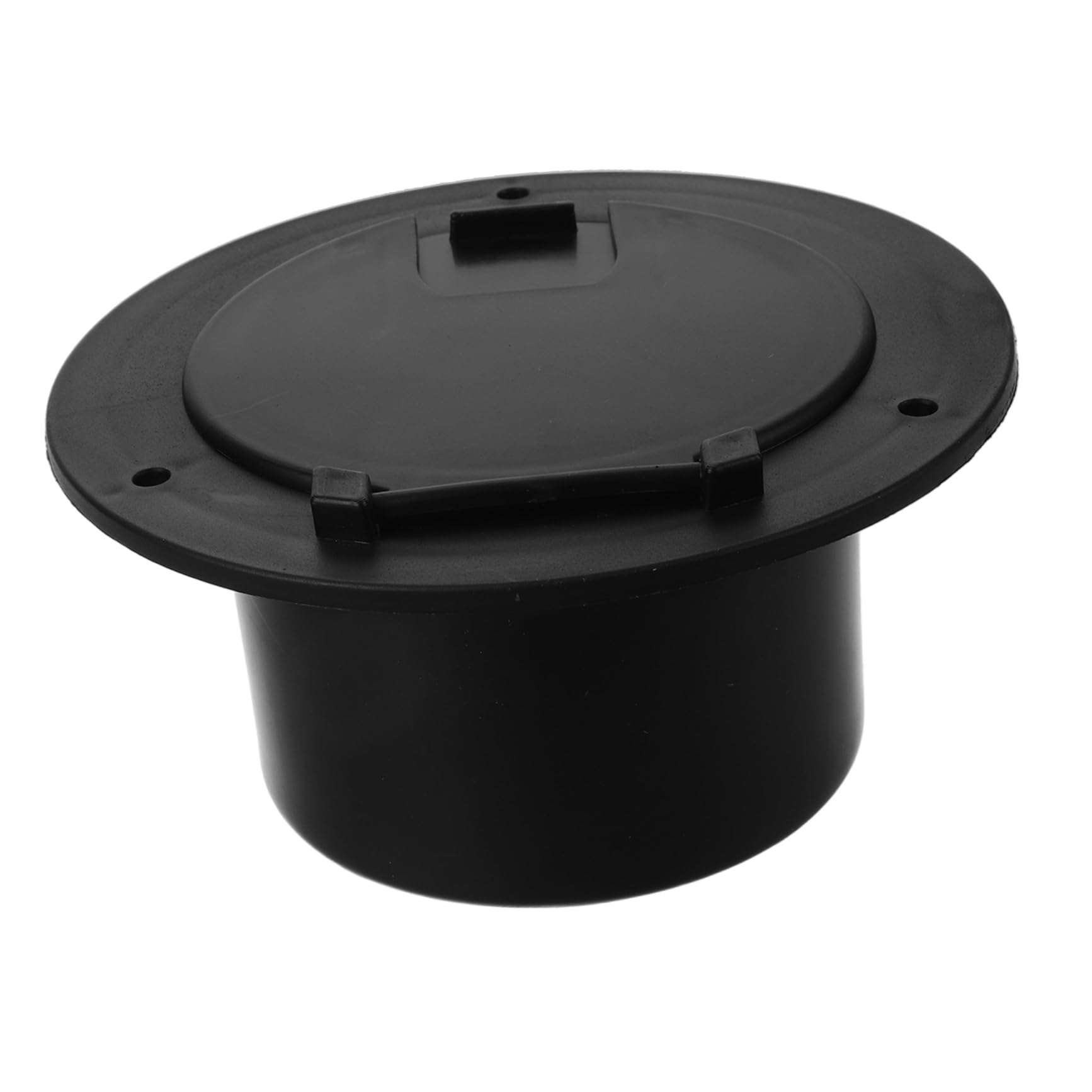 2 Pièces en Fil Trappe de Camping-Car Passe-câble électrique Trappe de câble de RV câble Cache Abdos Black