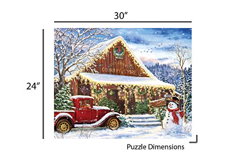 Springbok's 1000 Piece Jigsaw Puzzle Lazy Creek Country Store - Made In Usa #TOP3