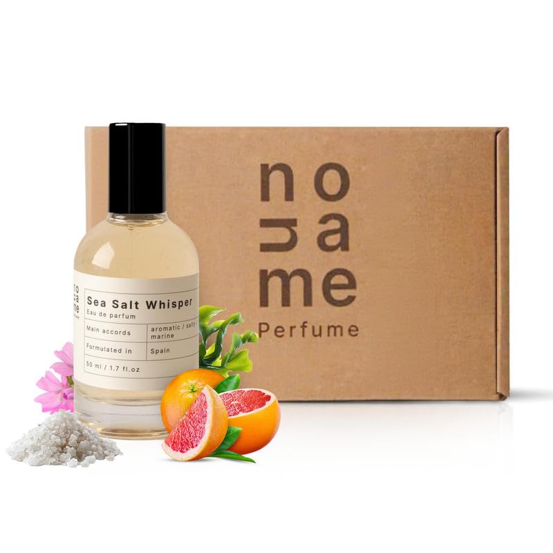 No Name Perfume Sea Salt Whisper EDP 50ml - Elegant Coastal Scent | Aromatic Sage, Sea Breeze & Mineral Accord | Premium Long Lasting Perfume for Men and Women-picture-32