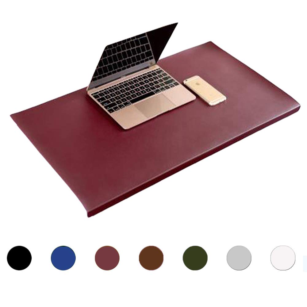 Buy Premium Office Leather Desk pad with Edge Protector,Waterproof