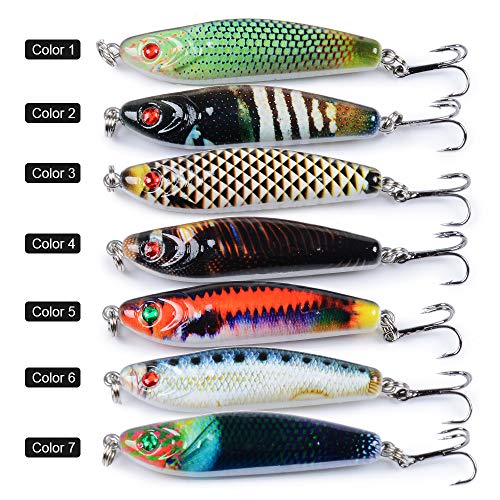 Isca de pesca, Andoer 6cm 10,3g Lápis isca pesca isca afundar iscas artificiais isca dura pesca equi