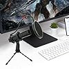 Ieron TYPE C Streaming Microphone Professional Condenser Mic with Tripod Stand Pop Filter for Computer Laptop PC Podcasting Studio Recording Singing Gaming Black #4