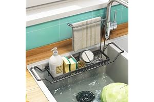 Telescopic Sink Storage Rack: The Ultimate Storage Solution for Your Kitchen