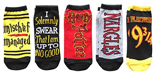 Image for Harry Potter Women's Ankle-No Show Socks 