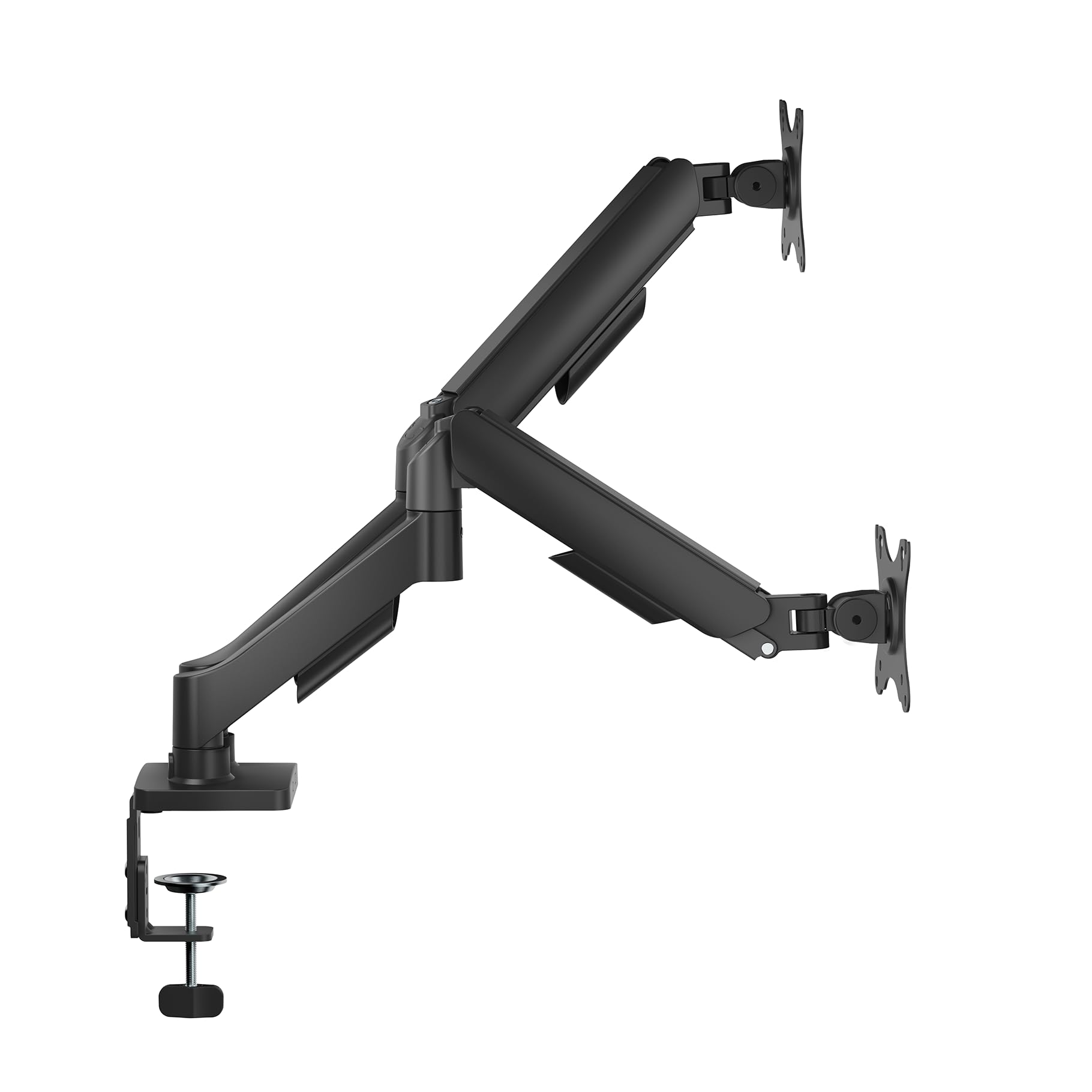 KIMEX - Support écran PC - 2 écrans - Ultra-réglable - 17"-32" - Noir - 015-2702