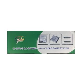 Gn Twin NES and Sega Genesis Video Game System Black