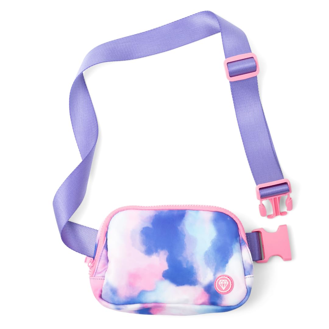 Rubina Anywhere Belt Bag | Crossbody & Chest Bag for Women & Men | Unisex Hip Waist Pack for Hiking, Workout, Running, Traveling, Festivals |